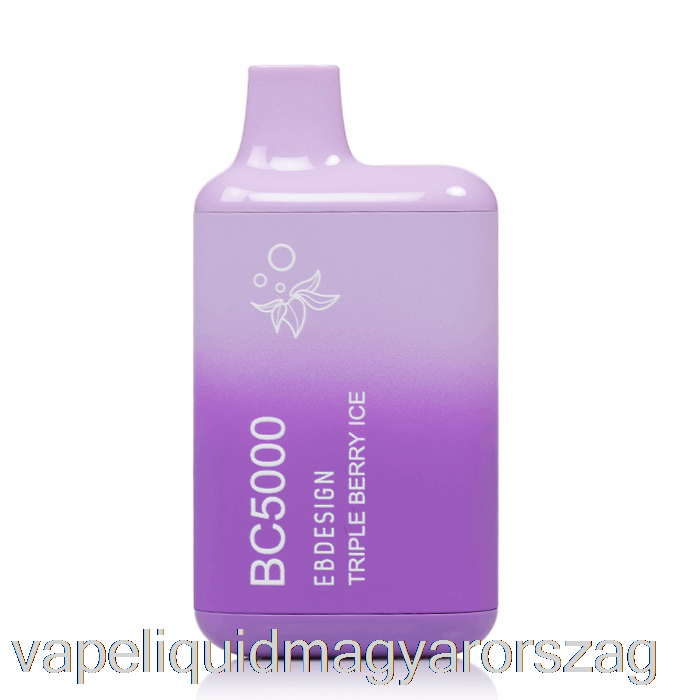 Bc5000 Eldobható Tripla Bogyó Jég Vape E Cigi